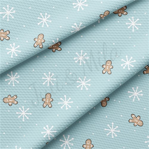 Christmas Printed Liverpool Fabric AA2159 & Get a Free $89.99 Embroidery Bundle