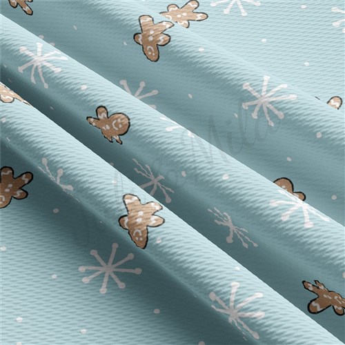 Christmas Printed Liverpool Fabric AA2159 & Get a Free $89.99 Embroidery Bundle