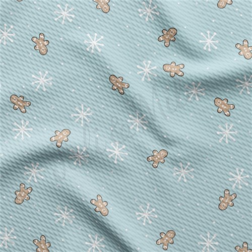 Christmas Printed Liverpool Fabric AA2159 & Get a Free $89.99 Embroidery Bundle
