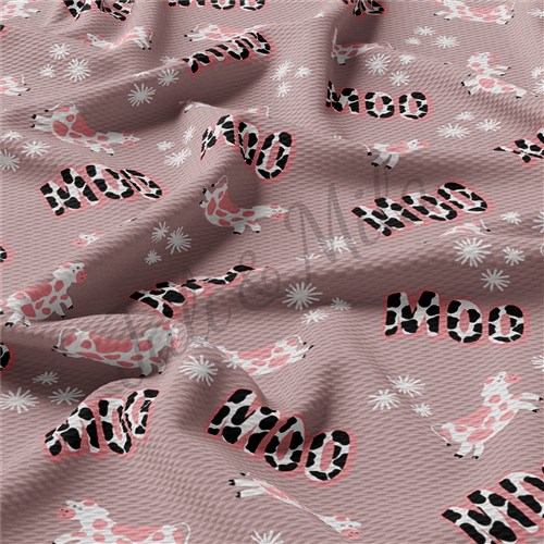 Printed Liverpool 4 Way Fabric Moo & Get a Free $89.99 Embroidery Bundle