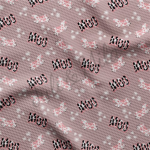 Printed Liverpool 4 Way Fabric Moo & Get a Free $89.99 Embroidery Bundle