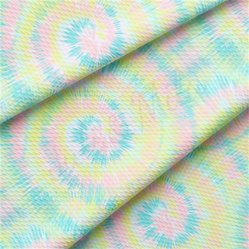 Tie Dye Liverpool Bullet Textured Stretch Solid Strip Thick Knit Jersey Fabric