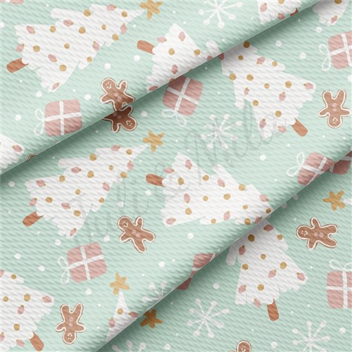 Christmas Printed Liverpool Fabric AA2128 & Get a Free $89.99 Embroidery Bundle