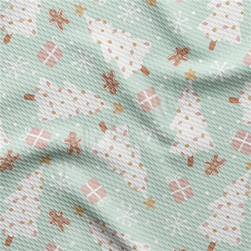 Christmas Printed Liverpool Fabric AA2128 & Get a Free $89.99 Embroidery Bundle