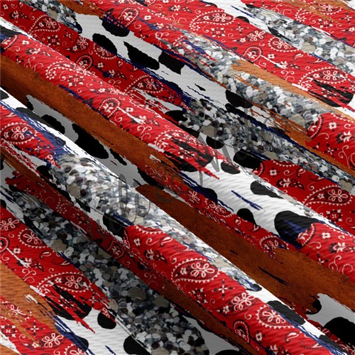 Printed Liverpool Way Stretch Fabric (Paintsmear4) & Get a Free $89.99 Embroidery Bundle