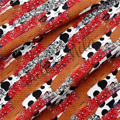 Printed Liverpool Way Stretch Fabric (Paintsmear4) & Get a Free $89.99 Embroidery Bundle