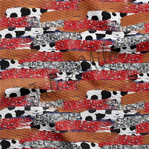 Printed Liverpool Way Stretch Fabric (Paintsmear4) & Get a Free $89.99 Embroidery Bundle