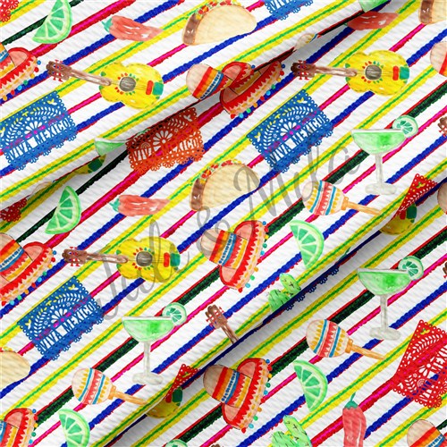 Printed Liverpool Fabric (Mexico) & Get a Free $89.99 Embroidery Bundle