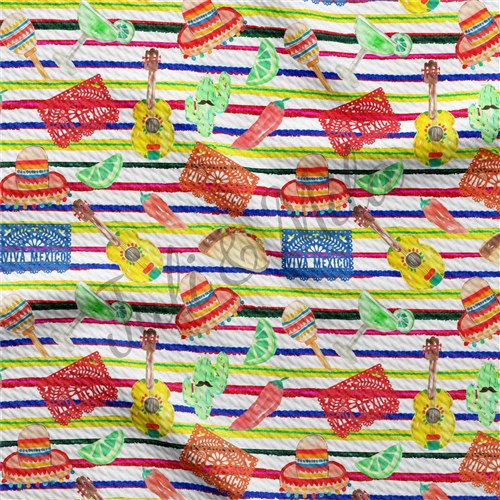 Printed Liverpool Fabric (Mexico) & Get a Free $89.99 Embroidery Bundle