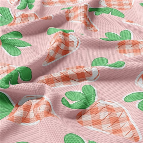 Easter Liverpool Bullet Textured Stretch Solid Strip Thick Knit Jersey Fabric