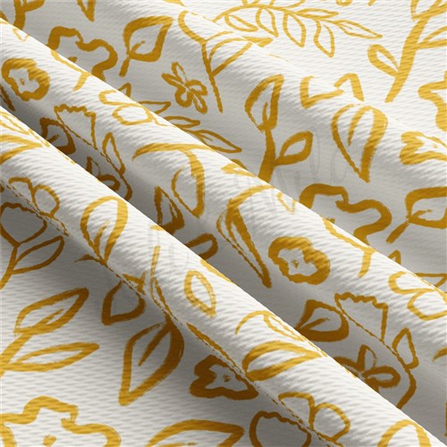 Printed Liverpool Fabric AA2495 Floral & Get a Free $89.99 Embroidery Bundle