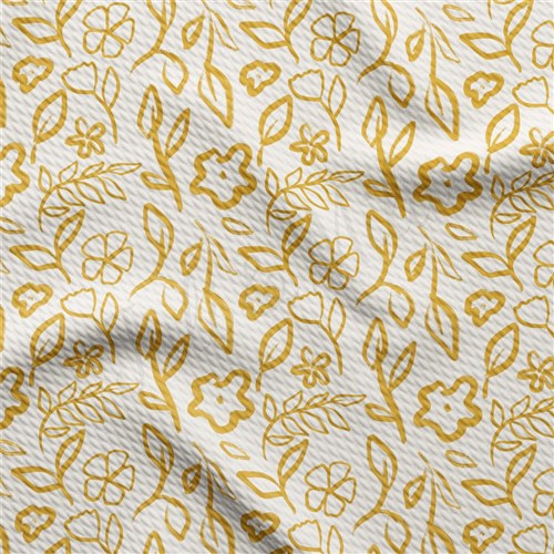Printed Liverpool Fabric AA2495 Floral & Get a Free $89.99 Embroidery Bundle