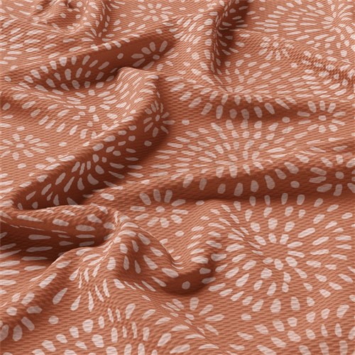 Liverpool Bullet Textured Stretch Solid Strip Thick Knit Jersey Fabric