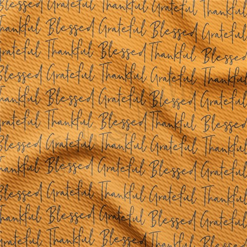 Thankful Blessed Thanksgiving Fall Autumn Printed AA590 & Get a Free $89.99 Embroidery Bundle