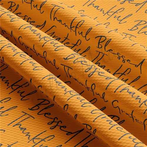 Thankful Blessed Thanksgiving Fall Autumn Printed AA590 & Get a Free $89.99 Embroidery Bundle