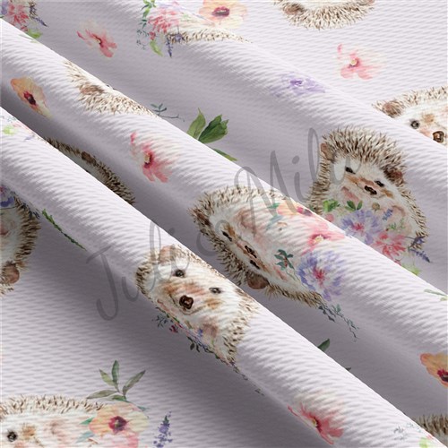 Printed Liverpool Bullet Textured Stretch Solid Strip Thick Knit Jersey Fabric