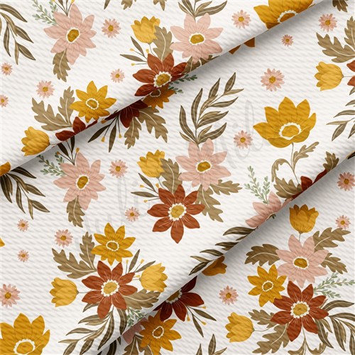 Floral Printed Liverpool Fabric AA2176 & Get a Free $89.99 Embroidery Bundle