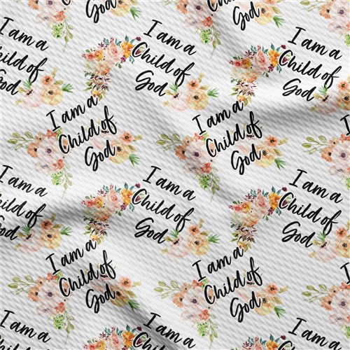 Printed Liverpool 4 Way Fabric Childofgod & Get a Free $89.99 Embroidery Bundle
