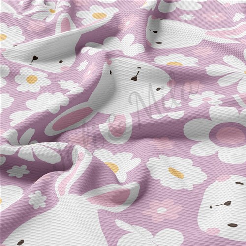 Easter Easter86 Liverpool Bullet Textured Stretch Solid Strip Thick Knit Jersey Fabric