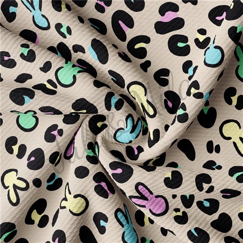 Easter Easter84 Liverpool Bullet Textured Stretch Solid Strip Thick Knit Jersey Fabric