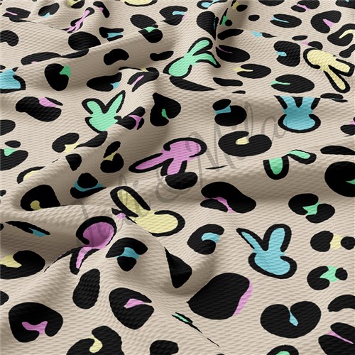 Easter Easter84 Liverpool Bullet Textured Stretch Solid Strip Thick Knit Jersey Fabric