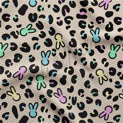 Easter Easter84 Liverpool Bullet Textured Stretch Solid Strip Thick Knit Jersey Fabric