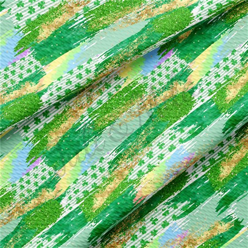 St. Patrick's Day Liverpool  Stretch Solid Strip Paintsmear65 TBP102 & Get a Free $89.99 Embroidery Bundle