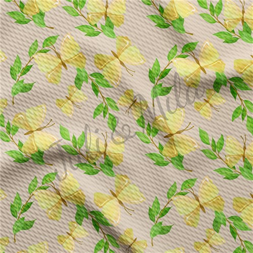 Floral Printed Liverpool 4 Way Fabric Floral80 & Get a Free $89.99 Embroidery Bundle