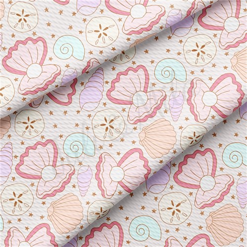 Summer Printed Liverpool Bullet Textured Stretch Solid Strip Thick Knit Jersey Fabric