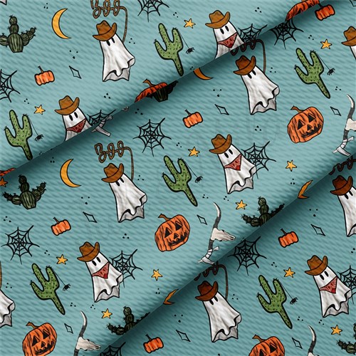 Printed Liverpool Fabric helloween AA1873 & Get a Free $89.99 Embroidery Bundle