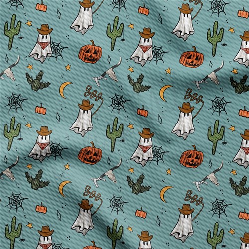 Printed Liverpool Fabric helloween AA1873 & Get a Free $89.99 Embroidery Bundle