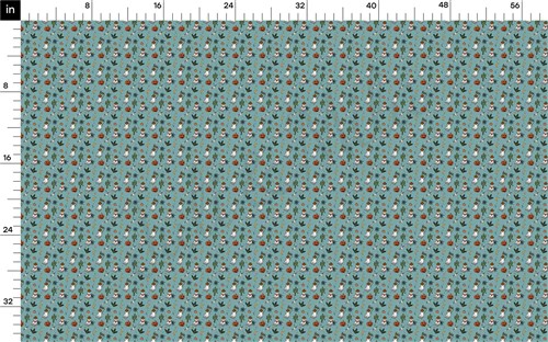 Printed Liverpool Fabric helloween AA1873 & Get a Free $89.99 Embroidery Bundle