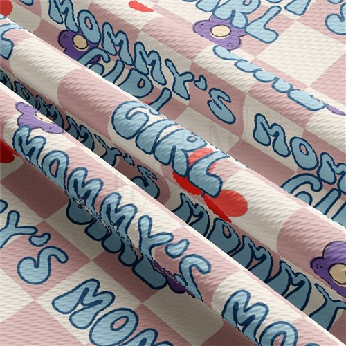 Printed Liverpool Fabric AA2518 Mommy's Girl & Get a Free $89.99 Embroidery Bundle