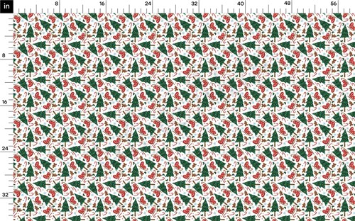 Christmas Printed Liverpool Bullet Textured Stretch Solid Strip Thick Knit Jersey Fabric