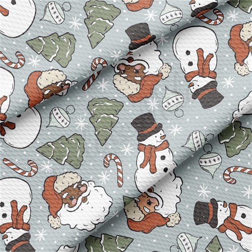 Christmas Printed Liverpool Fabric AA2132 & Get a Free $89.99 Embroidery Bundle
