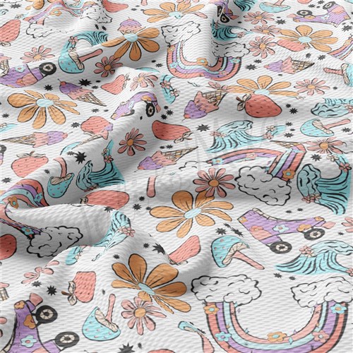 Printed Liverpool 4 Way Fabric AA1509 & Get a Free $89.99 Embroidery Bundle