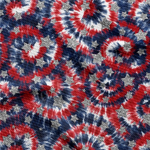 Patriotic 4th of July PT42 Liverpool Bullet Textured Stretch Solid Strip Thick Knit Jersey Fabric