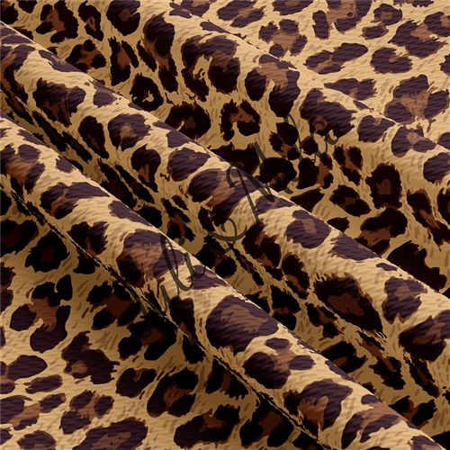 Printed Liverpool Fabric Leopard & Get a Free $89.99 Embroidery Bundle