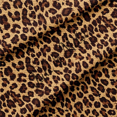 Printed Liverpool Fabric Leopard & Get a Free $89.99 Embroidery Bundle