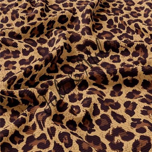 Printed Liverpool Fabric Leopard & Get a Free $89.99 Embroidery Bundle