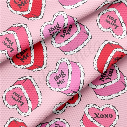 Valentine's Day Liverpool Bullet Textured Stretch Solid Strip Thick Knit Jersey Fabric