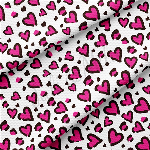 Valentine's Day Liverpool Bullet Textured Stretch Solid Strip Thick Knit Jersey Fabric