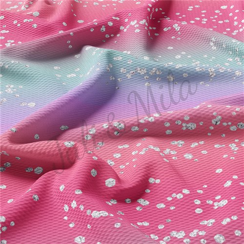 Liverpool Bullet Textured Stretch Solid Strip Thick Knit Jersey Fabric