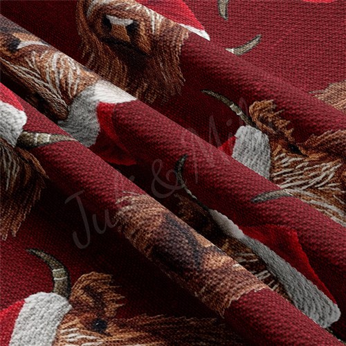 Christmas Printed Liverpool Fabric AA1819 & Get a Free $89.99 Embroidery Bundle