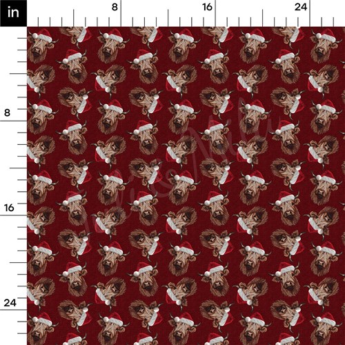 Christmas Printed Liverpool Fabric AA1819 & Get a Free $89.99 Embroidery Bundle