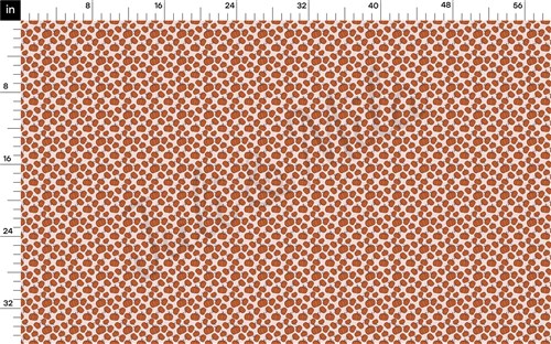 Pumpkin Printed Liverpool Bullet Textured Stretch Solid Strip Thick Knit Jersey Fabric