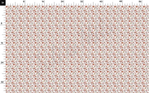 Hey There Pumpkin Printed Liverpool Bullet Textured Stretch Solid Strip Thick Knit Jersey Fabric