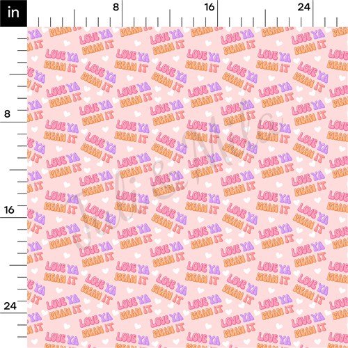 Valentine's Day Printed Liverpool Bullet Textured Stretch Solid Strip Thick Knit Jersey Fabric