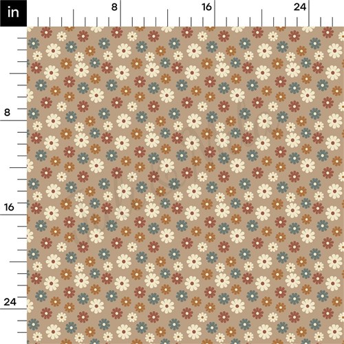 Floral Flowers flowers Liverpool Bullet Textured Stretch Solid Strip Thick Knit Jersey Fabric