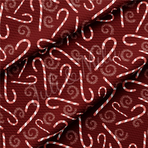 Christmas Printed Liverpool Bullet Textured Stretch Solid Strip Thick Knit Jersey Fabric